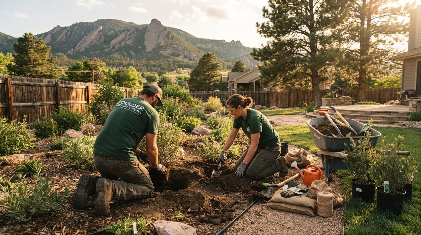 Go Green Grounds team in Boulder, Colorado