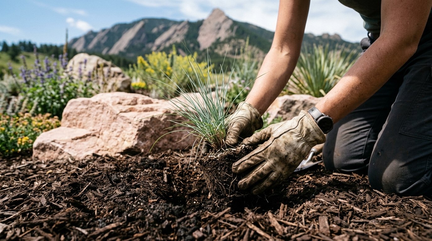 Xeriscaping in Boulder, Colorado